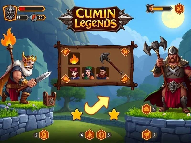 Cumin Legend Saga Game Banner